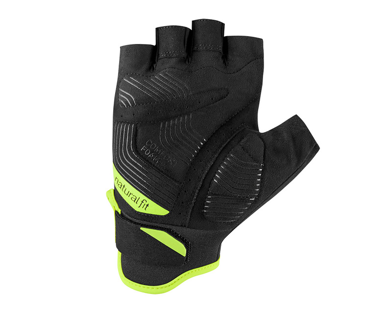 Cube rukavice GLOVES SHORT FINGER X NF, grey yellow