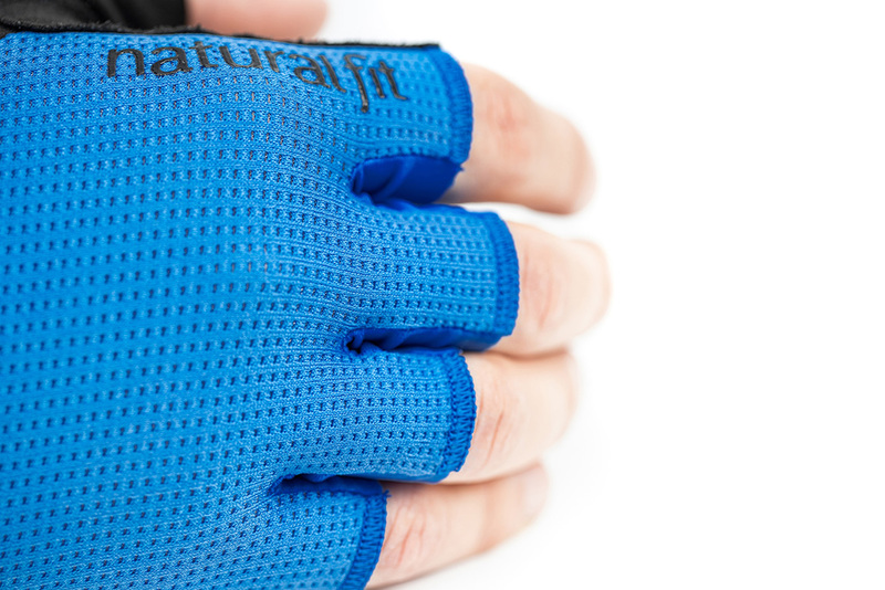 Cube rukavice GLOVES SHORT FINGER X NF, blue