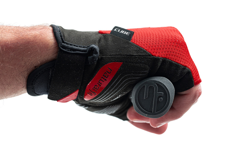 Cube rukavice GLOVES SHORT FINGER X NF, red