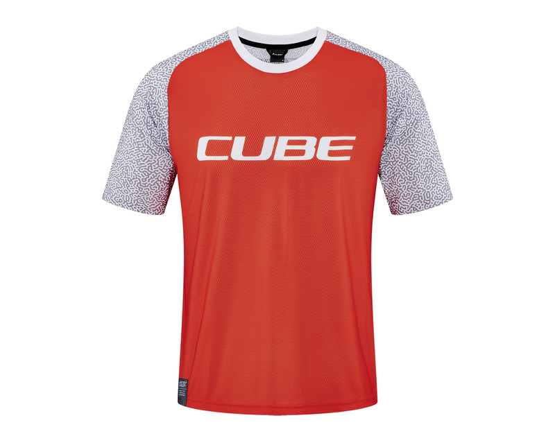 Cube dres VERTEX ROUND NECK S/S orange