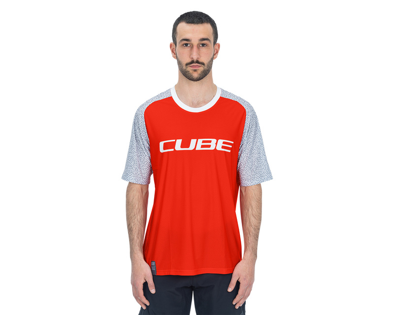 Cube dres VERTEX ROUND NECK S/S orange