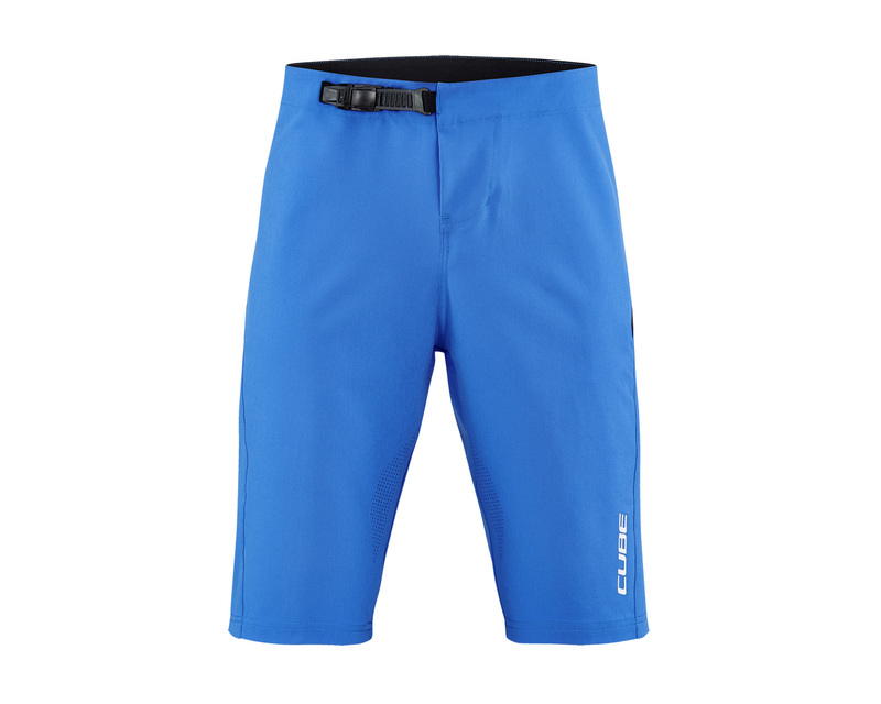 Cube volné kraťasy VERTEX LIGHTWEIGHT BAGGY SHORTS blue