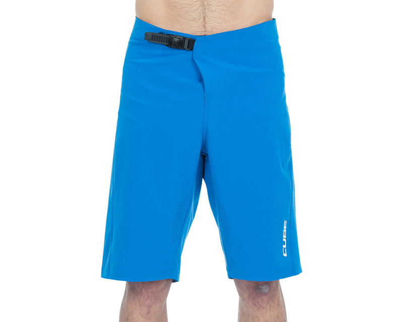 Cube volné kraťasy VERTEX LIGHTWEIGHT BAGGY SHORTS blue