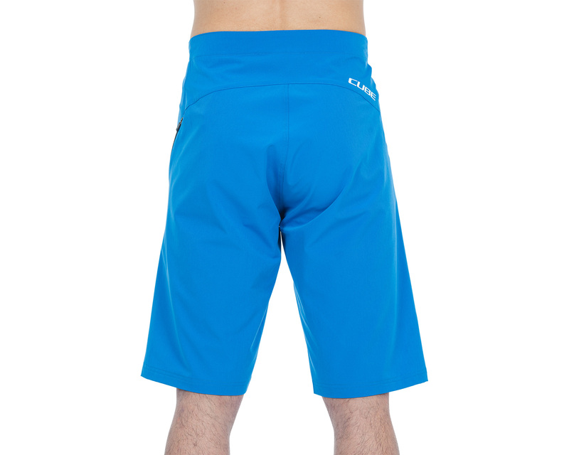 Cube volné kraťasy VERTEX LIGHTWEIGHT BAGGY SHORTS blue