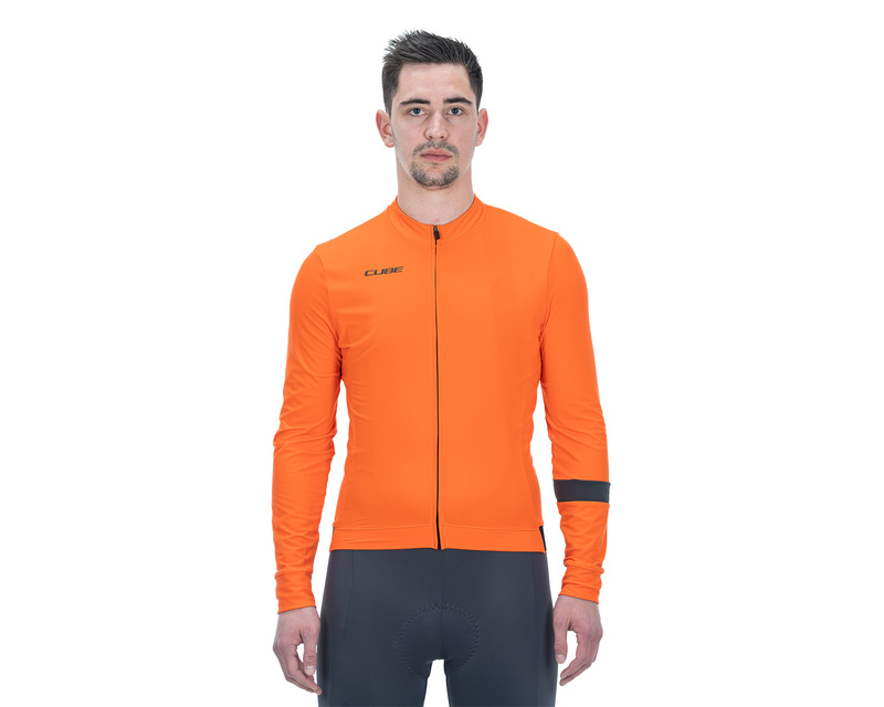 Cube dres BLACKLINE L/S orange