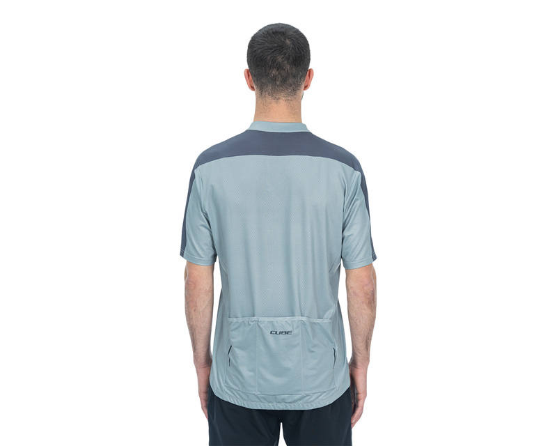 Cube dres ATX HALF ZIP CMPT S/S grey