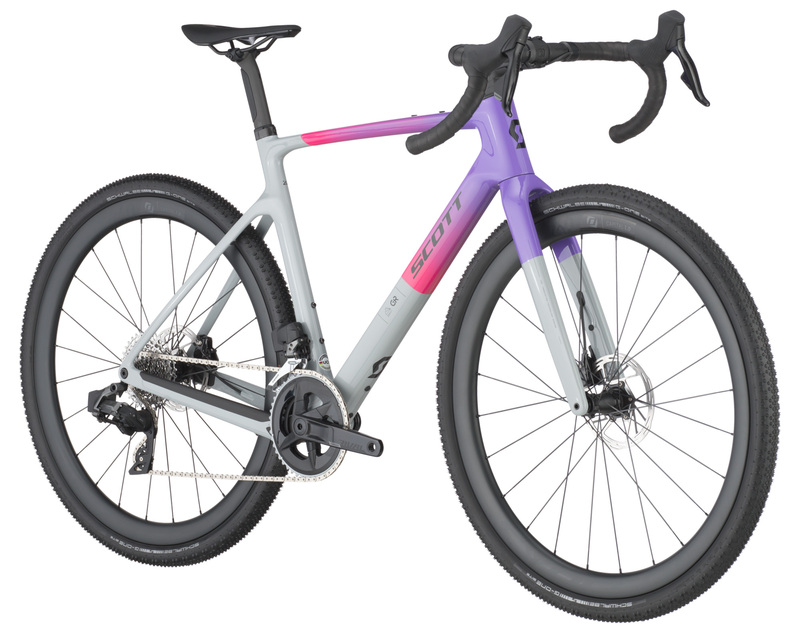 Scott ADDICT GRAVEL 20 narwal grey/fade purple