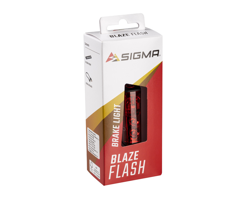 Sigma blikačka zadní BLAZE FLASH USB