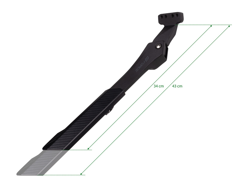 Force stojan E-BIKE 24-29" Al zadní 18/40mm, černý