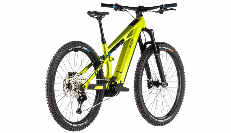 Cube STEREO HYBRID ONE44 HPC RACE flashlime blue