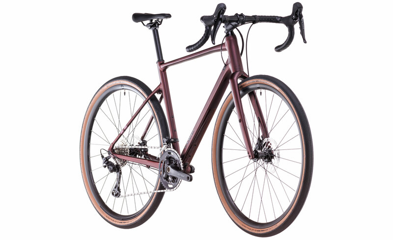 Cube gravel NUROAD RACE rubyred gloss