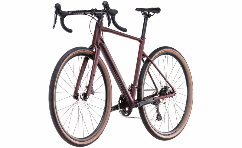 Cube gravel NUROAD RACE rubyred gloss