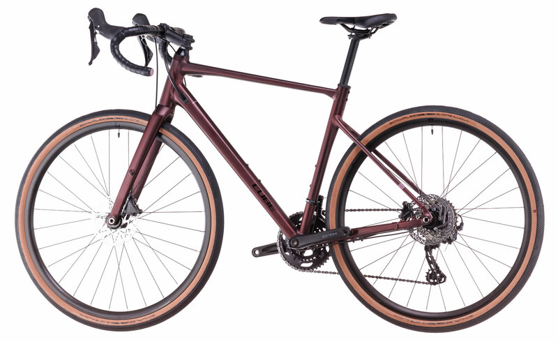 Cube gravel NUROAD RACE rubyred gloss