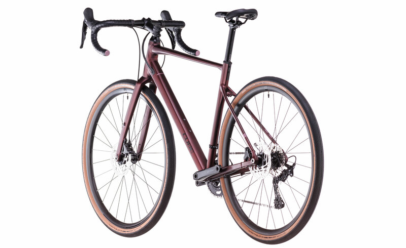 Cube gravel NUROAD RACE rubyred gloss