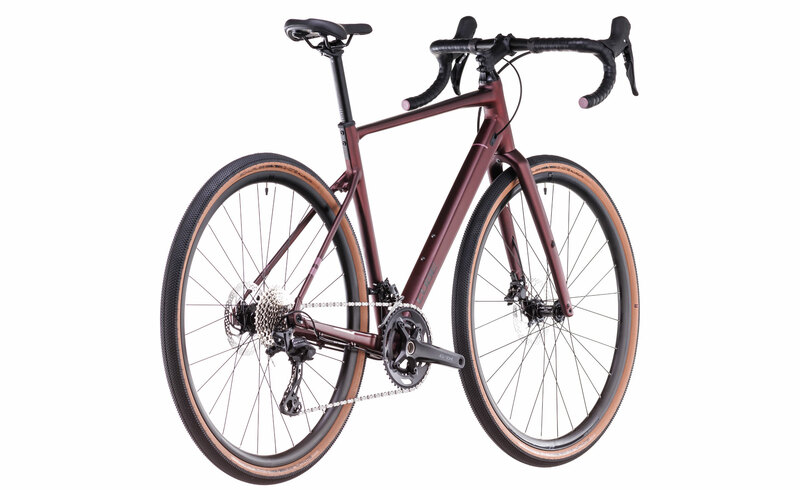 Cube gravel NUROAD RACE rubyred gloss