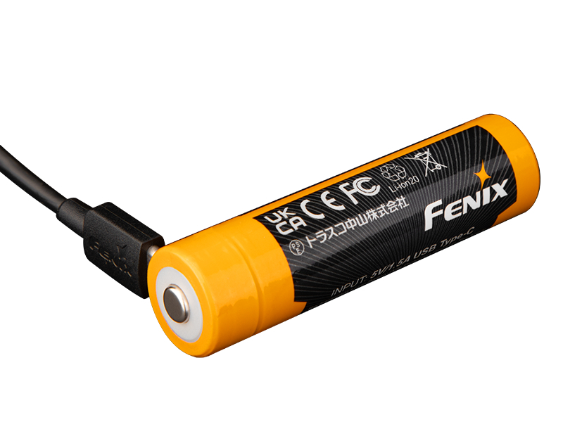 Fenix dobíjecí USB-C baterie 18650 4000 mAh (Li-Ion)