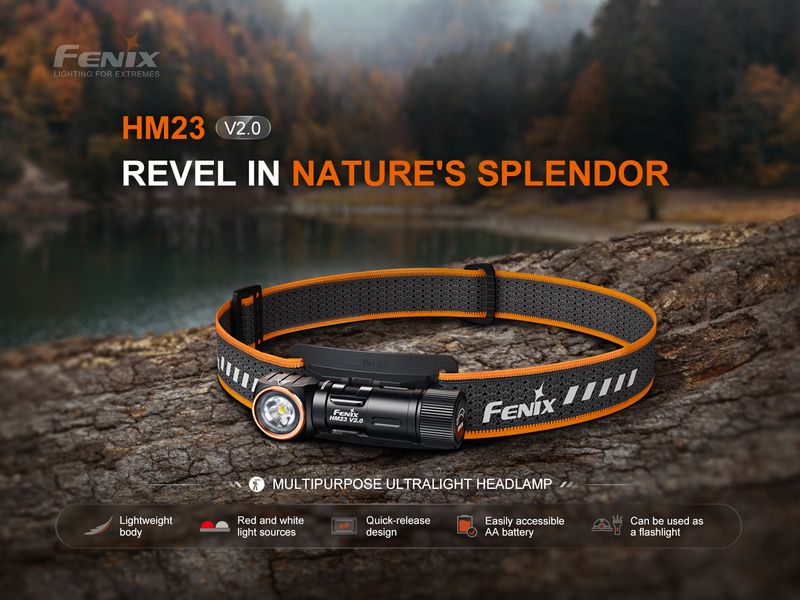 Fenix čelovka HM23 V2.0