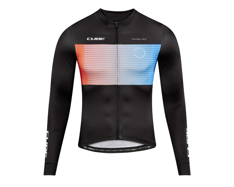 Cube dres TEAMLINE Jersey L/S black blue red