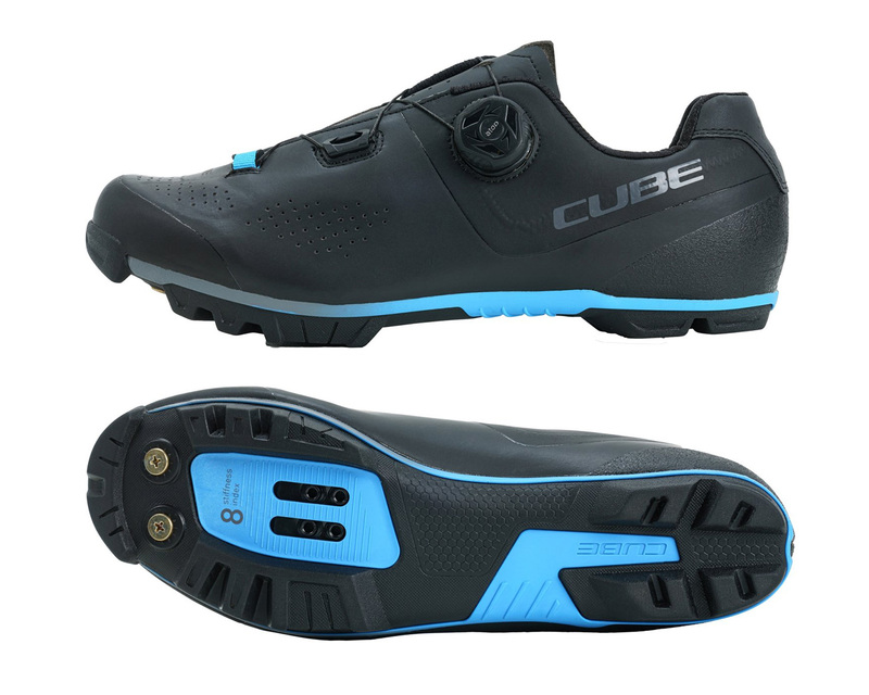 Cube cyklistická obuv MTB PEAK PRO black blue