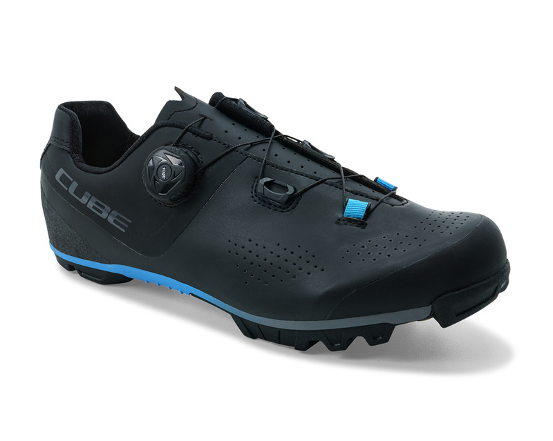 Cube cyklistická obuv MTB PEAK PRO black blue