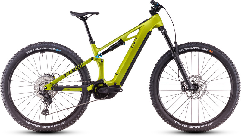 Cube STEREO HYBRID ONE44 HPC RACE flashlime blue