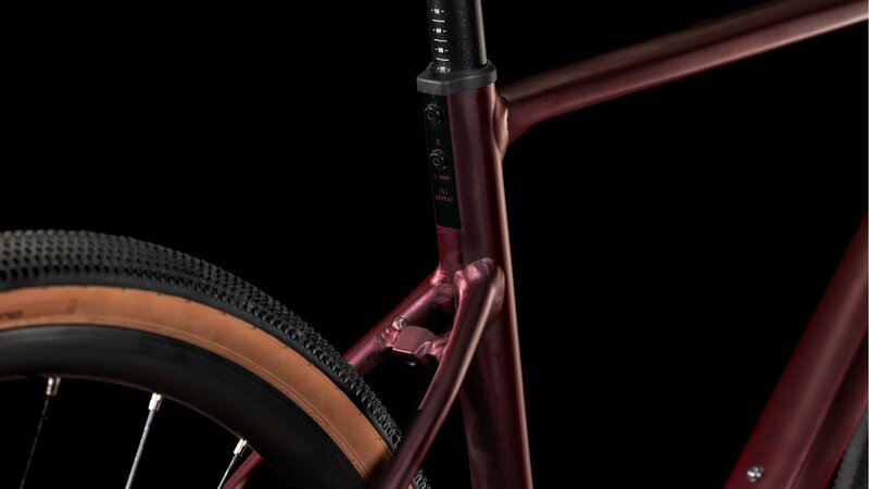 Cube gravel NUROAD RACE rubyred gloss