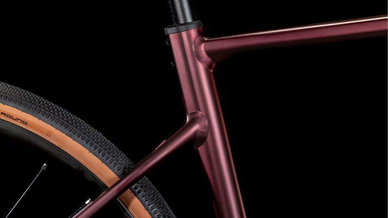 Cube gravel NUROAD RACE rubyred gloss